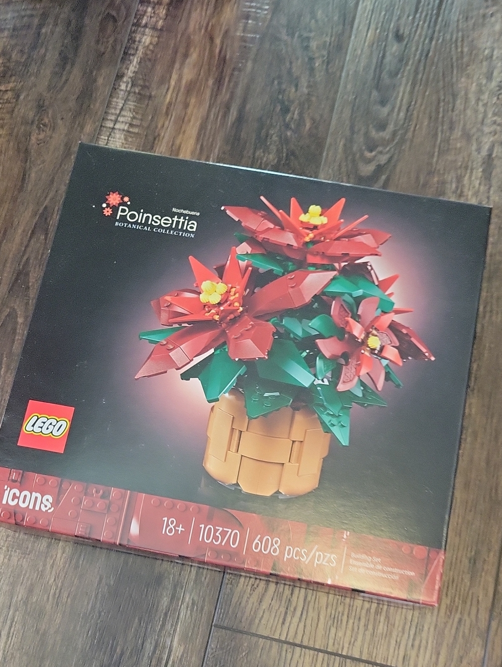 LEGO Poinsettia Plant
